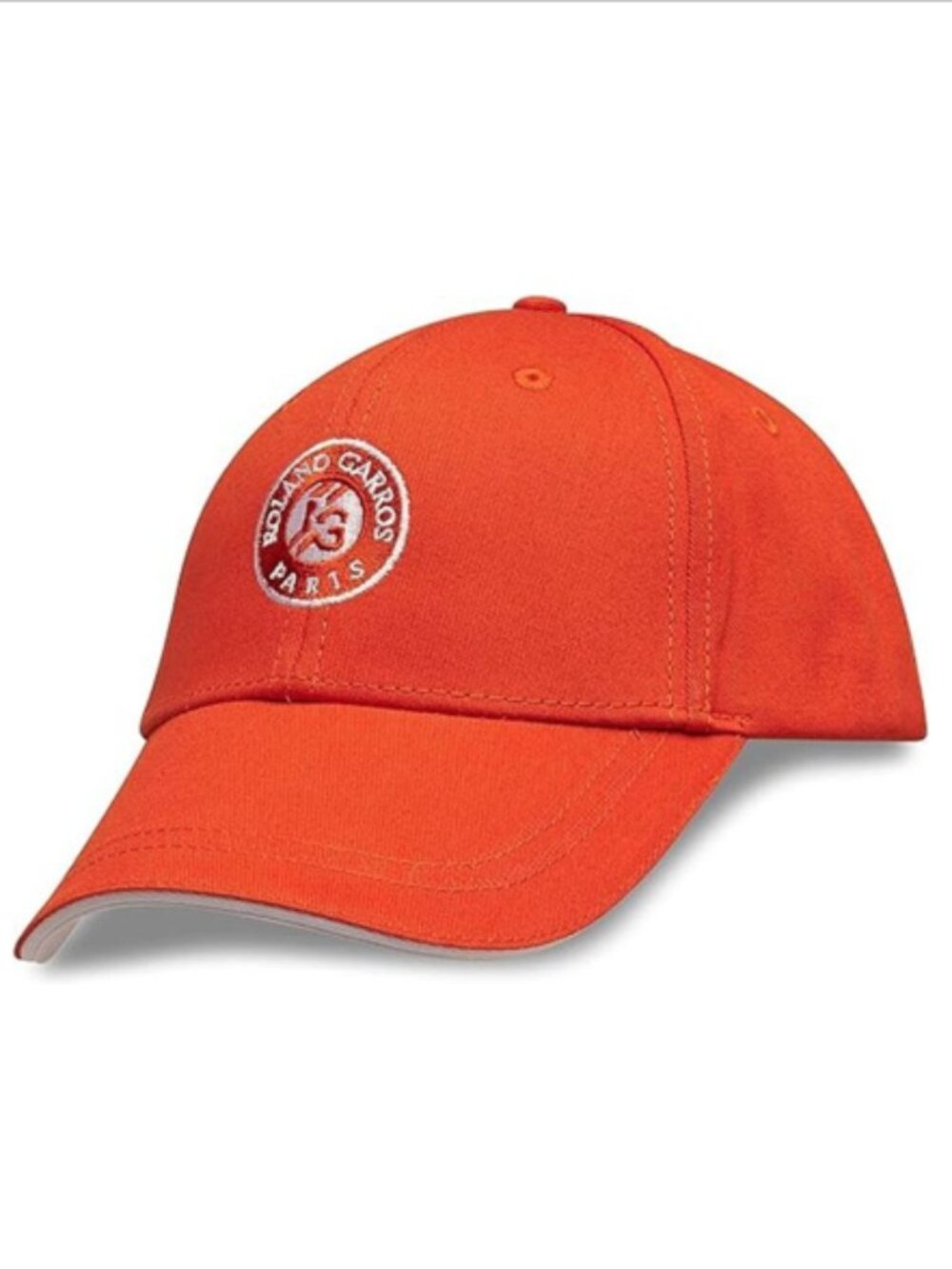 Roland Garros Official Embroided Hat Adjustable Orange